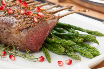 Herb Crusted Rack of Lamb