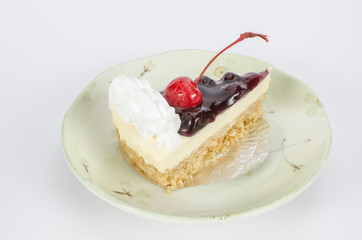 Blueberry cheesecake