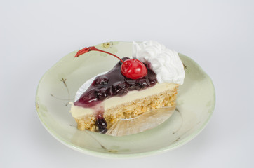 Blueberry cheesecake