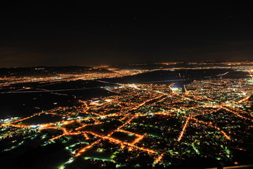 Nacht über Bregenz