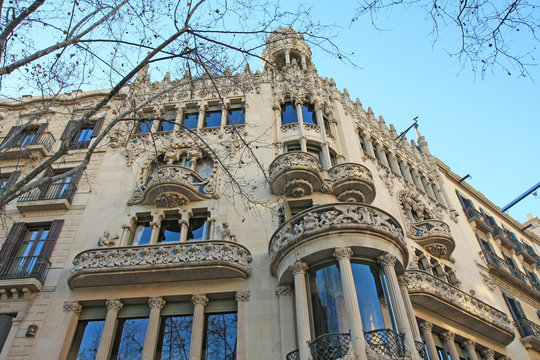 Casa Lle&oacute; Morera, barcelona, spain