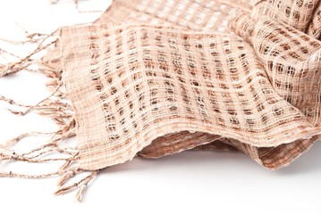 Fabric Texture on white background, Pattern