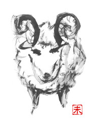 羊イラスト