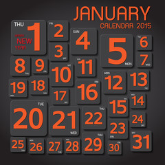 Fototapeta premium calendar 2015 Abstract background