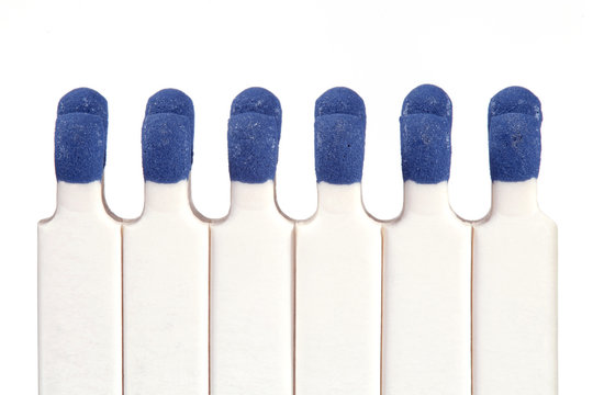 Matchbook on a white background