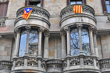 Fototapeta premium House in Barcelona