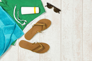 Summer vacation background