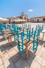 Marzamemi small fishing village in southeastern Sicily - Italy