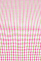 チェック柄の布