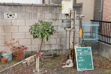 Naklejka premium 住宅建設の地盤調査