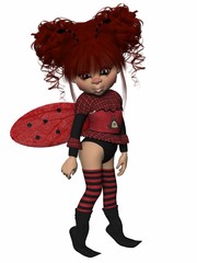 Toon Figure - Lady Bug