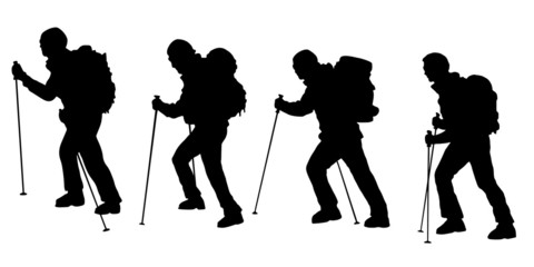 hiker v3 silhouettes