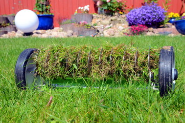 Fototapeta premium Gartenarbeit