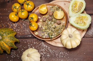 vegetables and spices