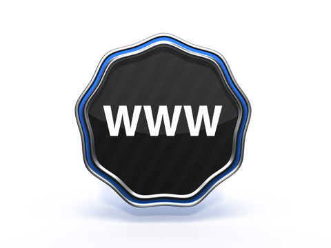 www star icon on white background