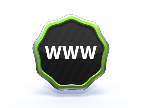 www star icon on white background