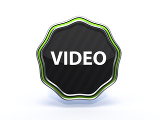 video star icon on white background