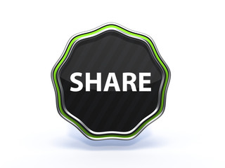 share star icon on white background