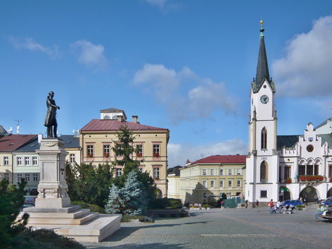 Czech Republic-square in city Trutnov