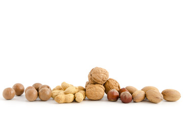 Verschiedene Nüsse