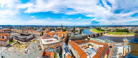 Panoramic view of Dresden