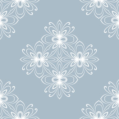 Floral Seamless Vector Pattern. Orient Abstract Background