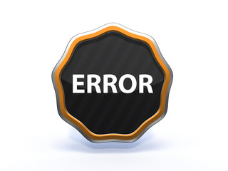 error star icon on white background