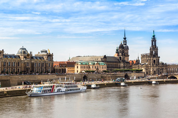 Obraz premium Panoramic view of Dresden