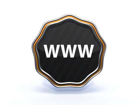 www star icon on white background