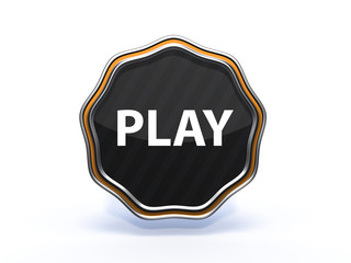play star icon on white background