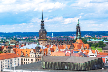 Panoramic view of Dresden