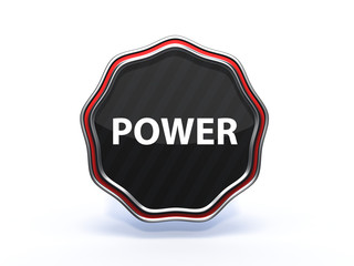 power star icon on white background