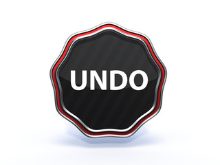 undo star icon on white background
