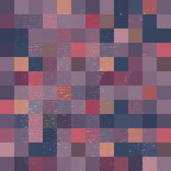 Pixel Art background with grunge texture