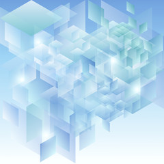 Obraz premium Abstract blue background