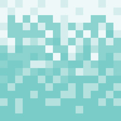 A blue vector pixel art background vector