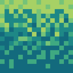 A green vector pixel art background vector