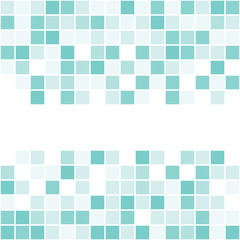 A blue pixel art style vector background