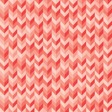 An Orange Retro Style Repeating Wallpaper Pattern