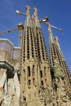 Cathedral La Sagrada Familia.