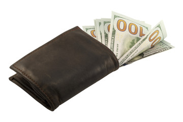 Dollars in the wallet