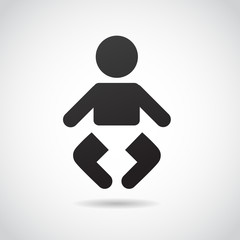 Baby VECTOR icon.