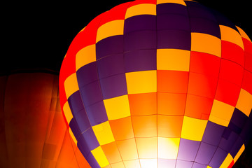 colorful hot air balloon