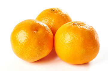 Tangerine isolated