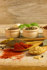 diffrent spices