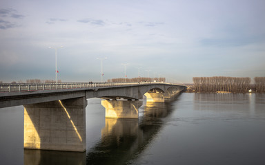 New bridge in Belgrade, Serbia - Pupinov most