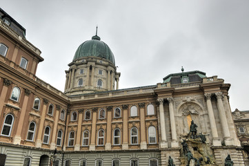 Fototapeta na wymiar Buda Castle - Budapest, Hungary