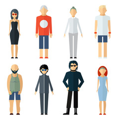 Vector Assorted People on Different Lifestyle