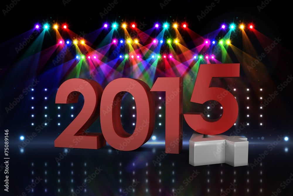 Aufkleber composite image of 2014 and 2015