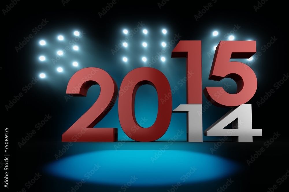 Poster Composite image of 2014 and 2015